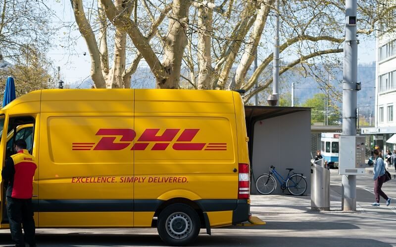 DHL levering internationaal